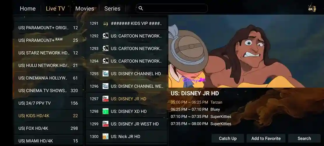 Preview 2 - Aris IPTV Premium IPTV Subscription